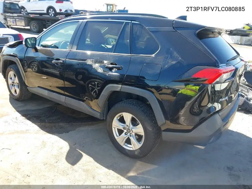2T3P1RFV7LC080885 2020 Toyota Rav4 Xle