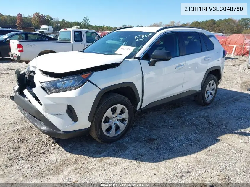 2T3H1RFV3LC048780 2020 Toyota Rav4 Le
