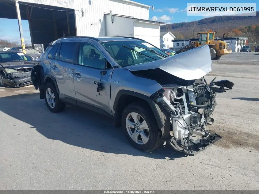 JTMRWRFVXLD061995 2020 Toyota Rav4 Hybrid Xle