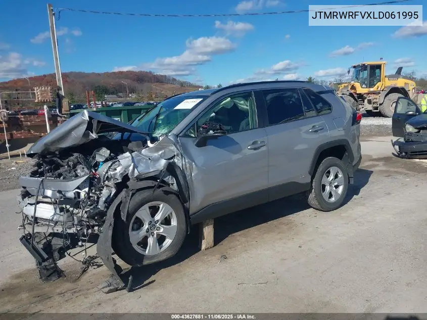 JTMRWRFVXLD061995 2020 Toyota Rav4 Hybrid Xle