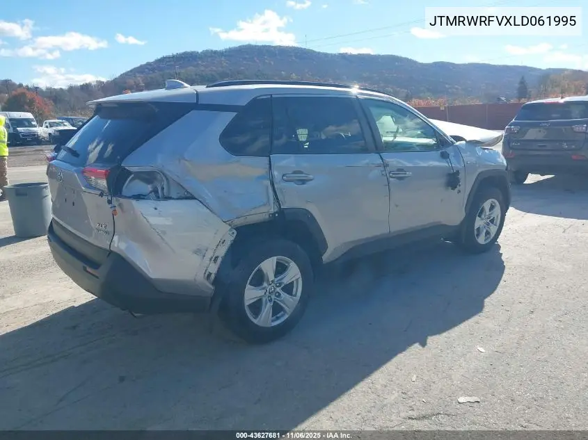 JTMRWRFVXLD061995 2020 Toyota Rav4 Hybrid Xle