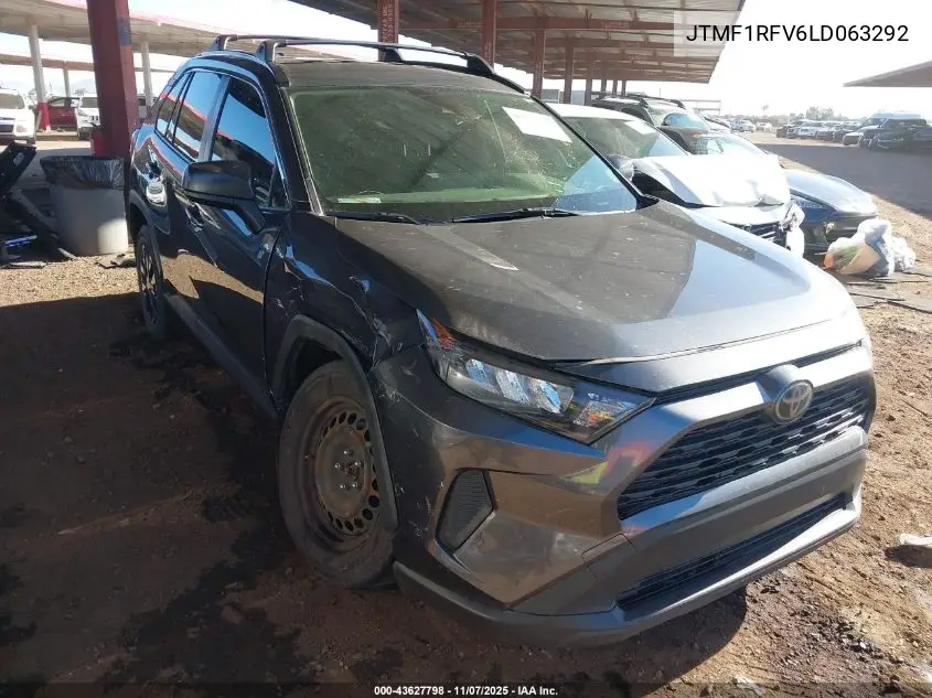 JTMF1RFV6LD063292 2020 Toyota Rav4 Le