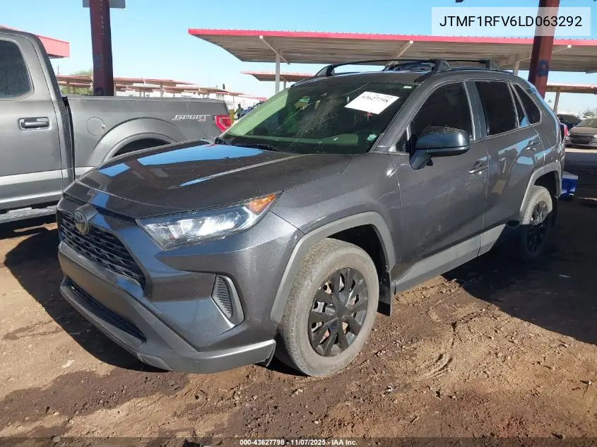 JTMF1RFV6LD063292 2020 Toyota Rav4 Le