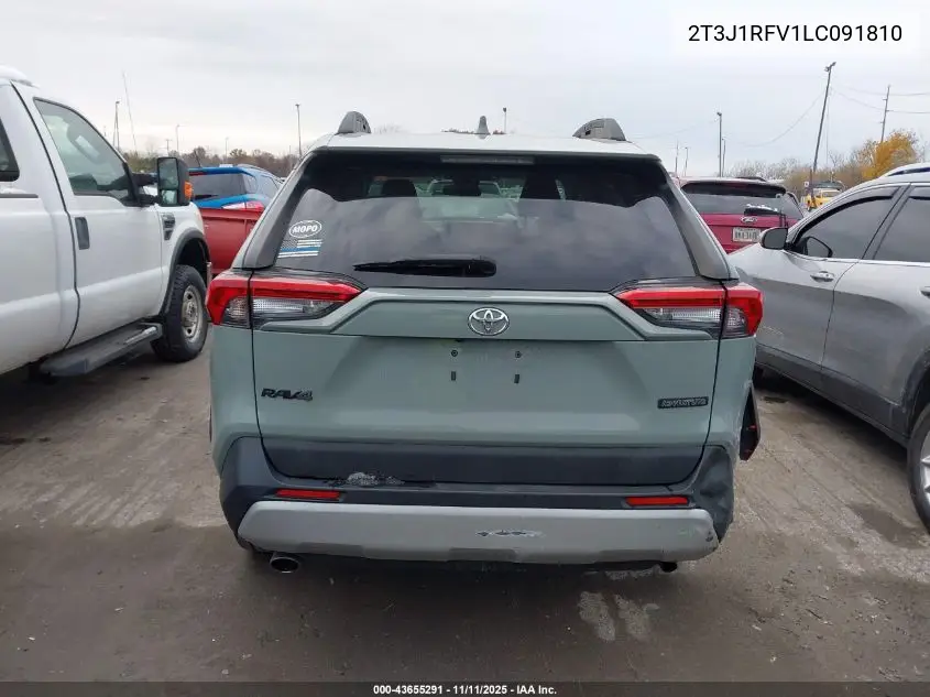 2T3J1RFV1LC091810 2020 Toyota Rav4 Adventure