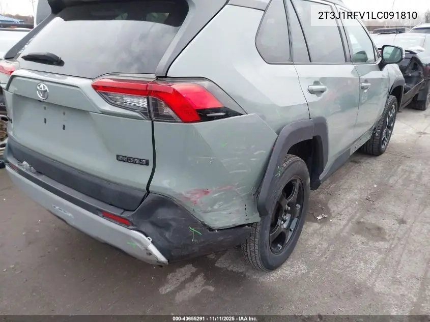 2T3J1RFV1LC091810 2020 Toyota Rav4 Adventure