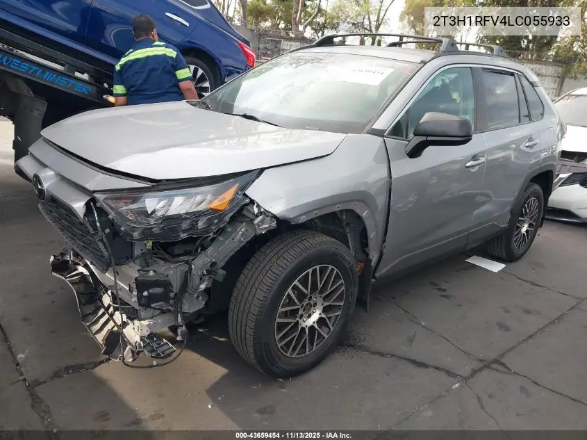 2T3H1RFV4LC055933 2020 Toyota Rav4 Le
