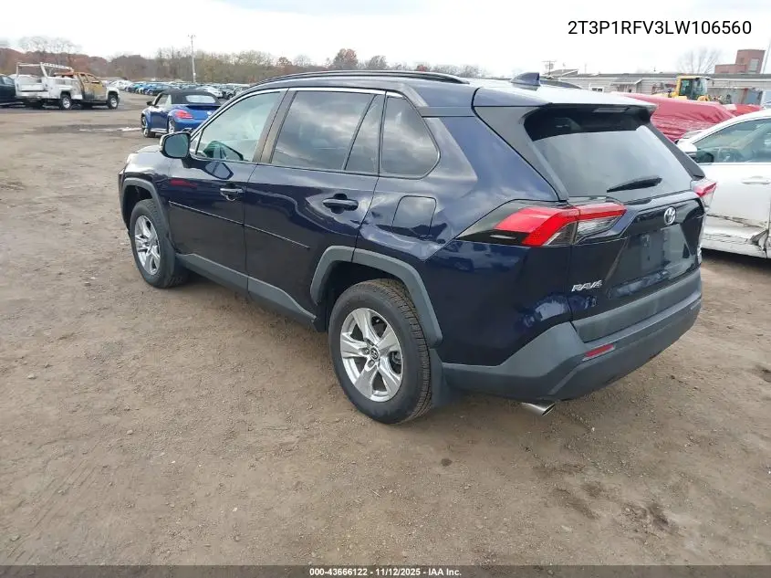 2T3P1RFV3LW106560 2020 Toyota Rav4 Xle