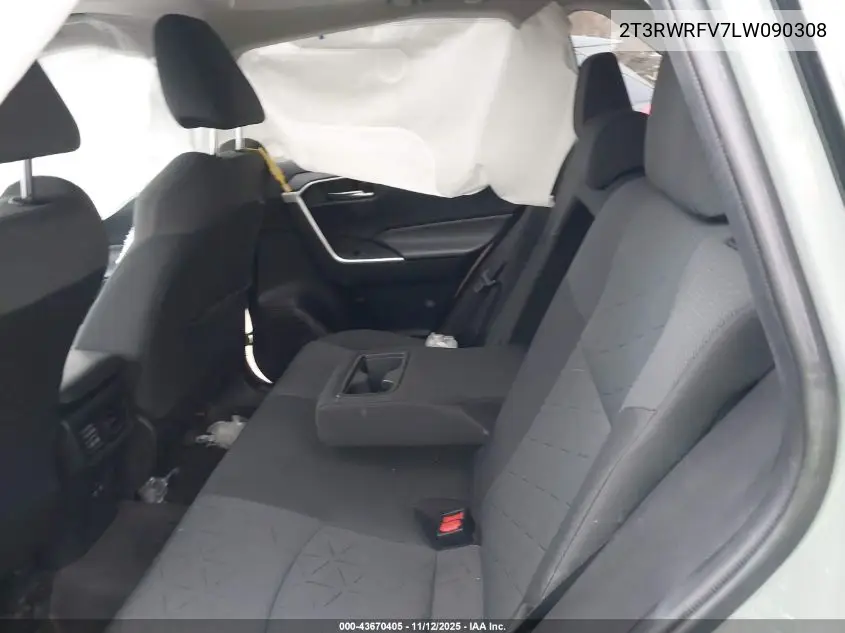 2T3RWRFV7LW090308 2020 Toyota Rav4 Hybrid Xle