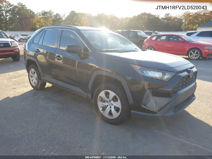 JTMH1RFV2LD520043 2020 Toyota Rav4 Le