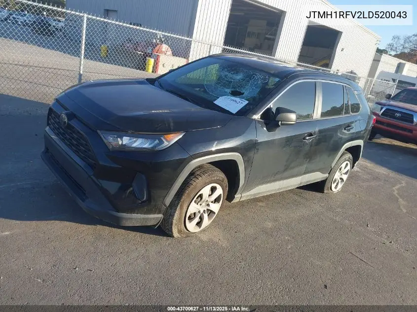 JTMH1RFV2LD520043 2020 Toyota Rav4 Le