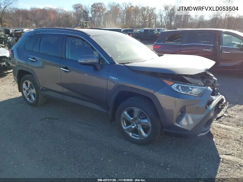 JTMDWRFVXLD053504 2020 Toyota Rav4 Limited Hybrid