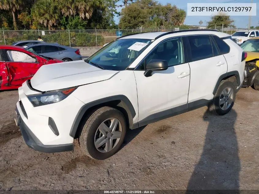 2T3F1RFVXLC129797 2020 Toyota Rav4 Le