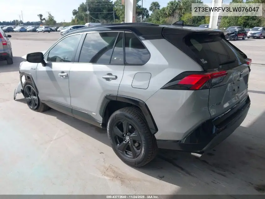 2T3EWRFV3LW076047 2020 Toyota Rav4 Hybrid Xse