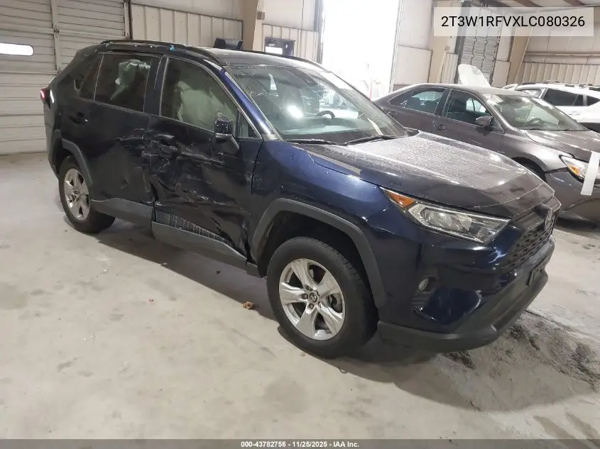 2T3W1RFVXLC080326 2020 Toyota Rav4 Xle