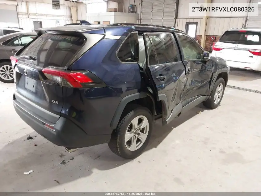 2T3W1RFVXLC080326 2020 Toyota Rav4 Xle