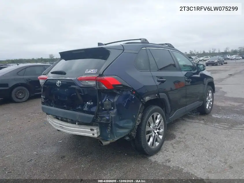 2T3C1RFV6LW075299 2020 Toyota Rav4 Xle Premium