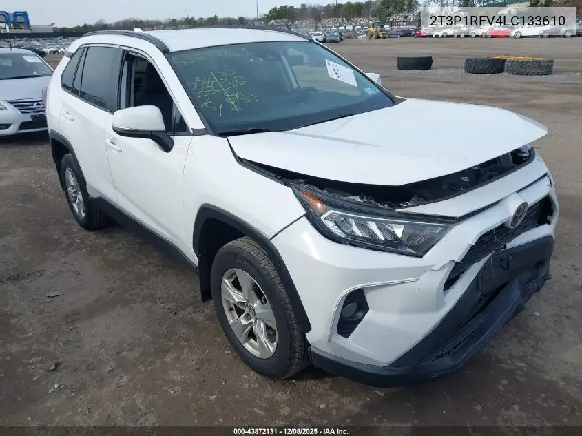 2T3P1RFV4LC133610 2020 Toyota Rav4 Xle