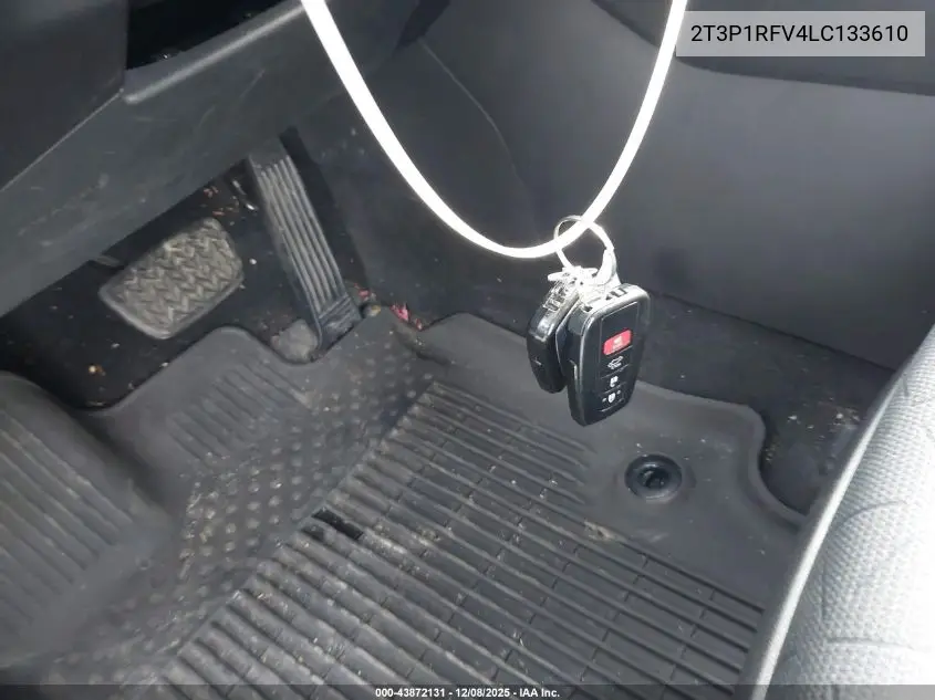 2T3P1RFV4LC133610 2020 Toyota Rav4 Xle