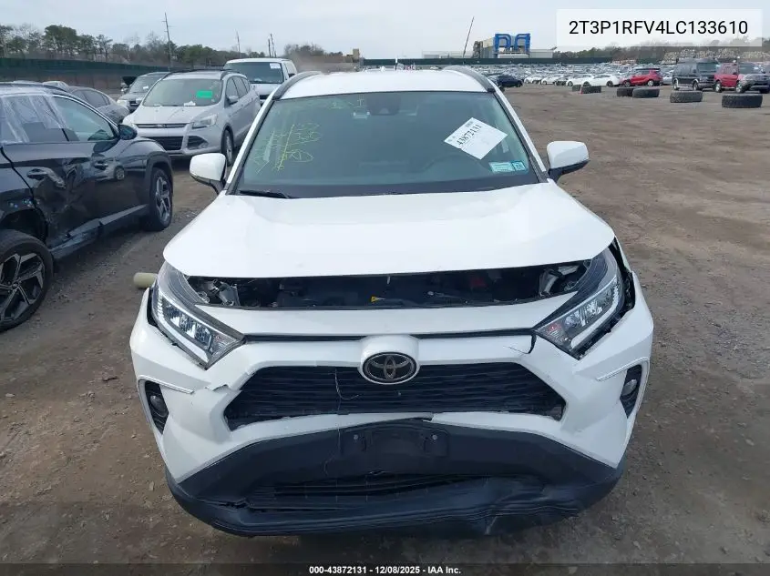 2T3P1RFV4LC133610 2020 Toyota Rav4 Xle