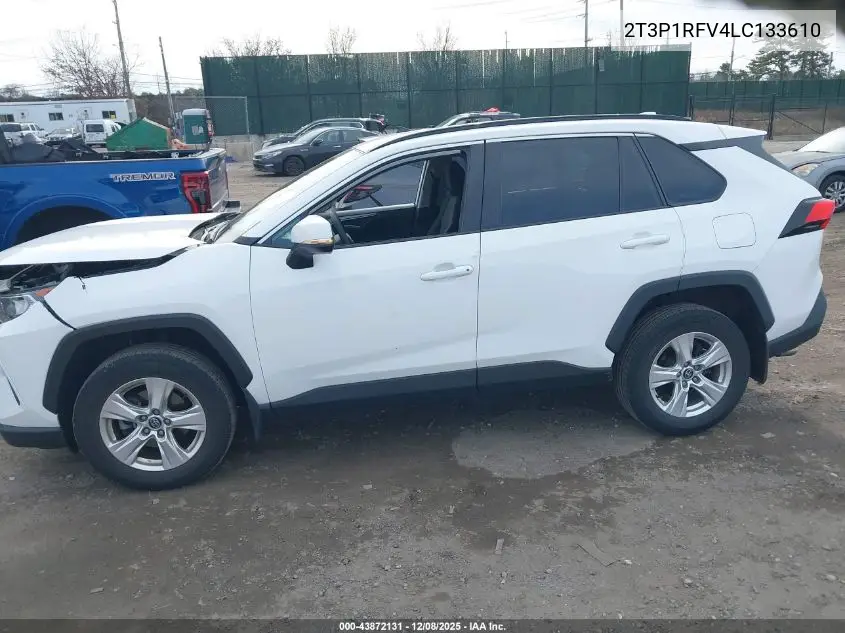 2T3P1RFV4LC133610 2020 Toyota Rav4 Xle
