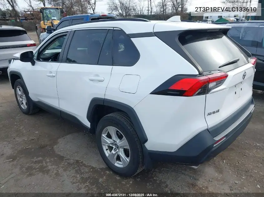 2T3P1RFV4LC133610 2020 Toyota Rav4 Xle