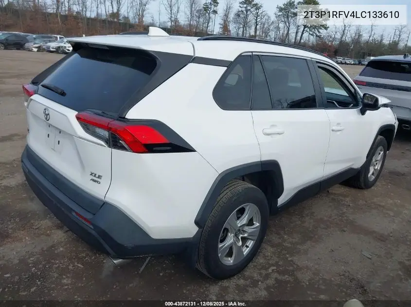 2T3P1RFV4LC133610 2020 Toyota Rav4 Xle