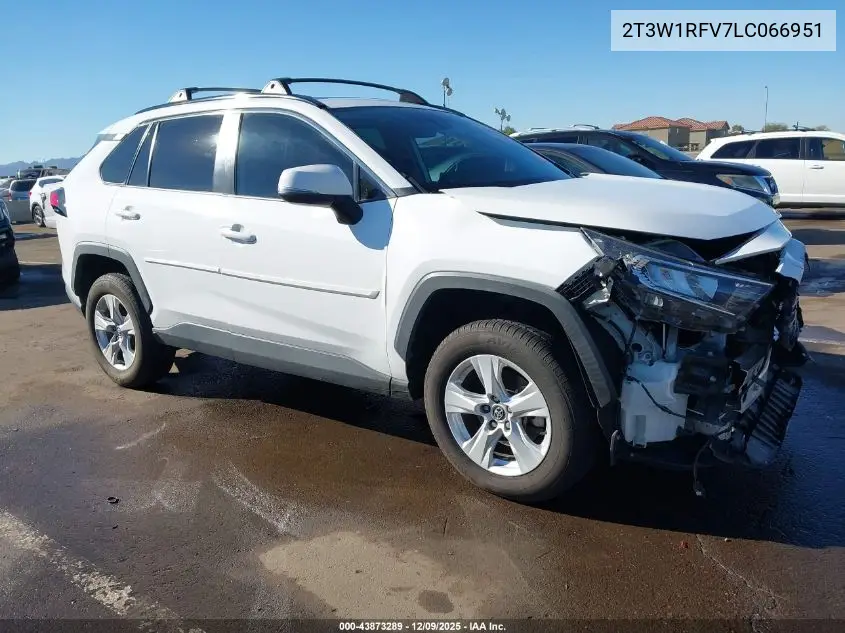 2T3W1RFV7LC066951 2020 Toyota Rav4 Xle
