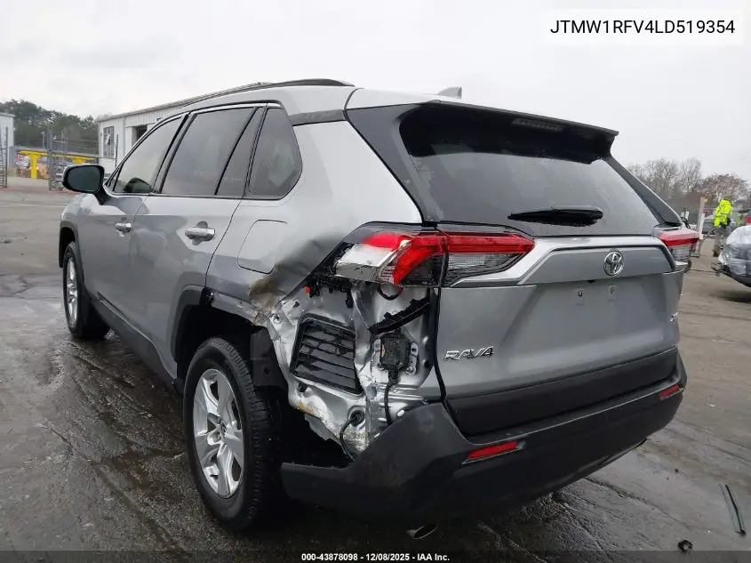 JTMW1RFV4LD519354 2020 Toyota Rav4 Xle