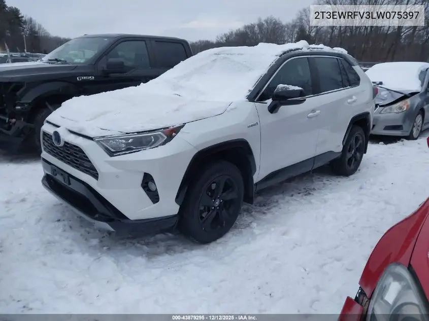2T3EWRFV3LW075397 2020 Toyota Rav4 Hybrid Xse