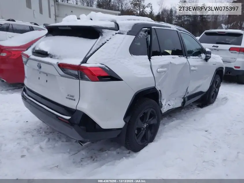 2T3EWRFV3LW075397 2020 Toyota Rav4 Hybrid Xse