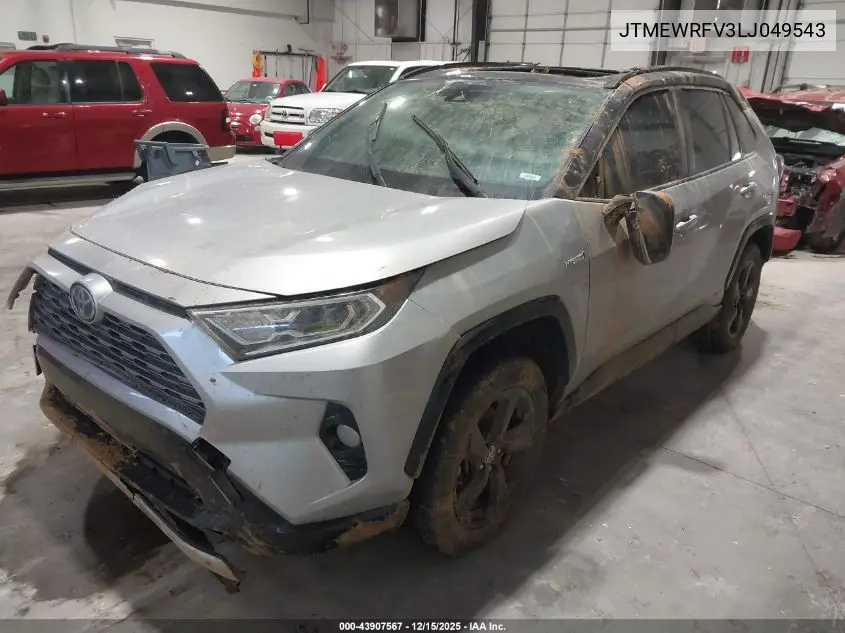 JTMEWRFV3LJ049543 2020 Toyota Rav4 Hybrid Xse
