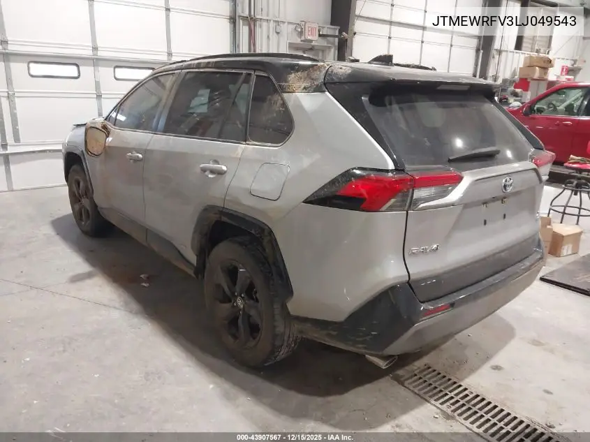 JTMEWRFV3LJ049543 2020 Toyota Rav4 Hybrid Xse