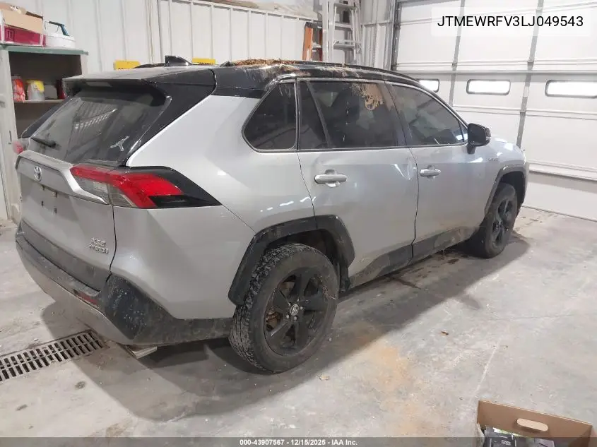 JTMEWRFV3LJ049543 2020 Toyota Rav4 Hybrid Xse
