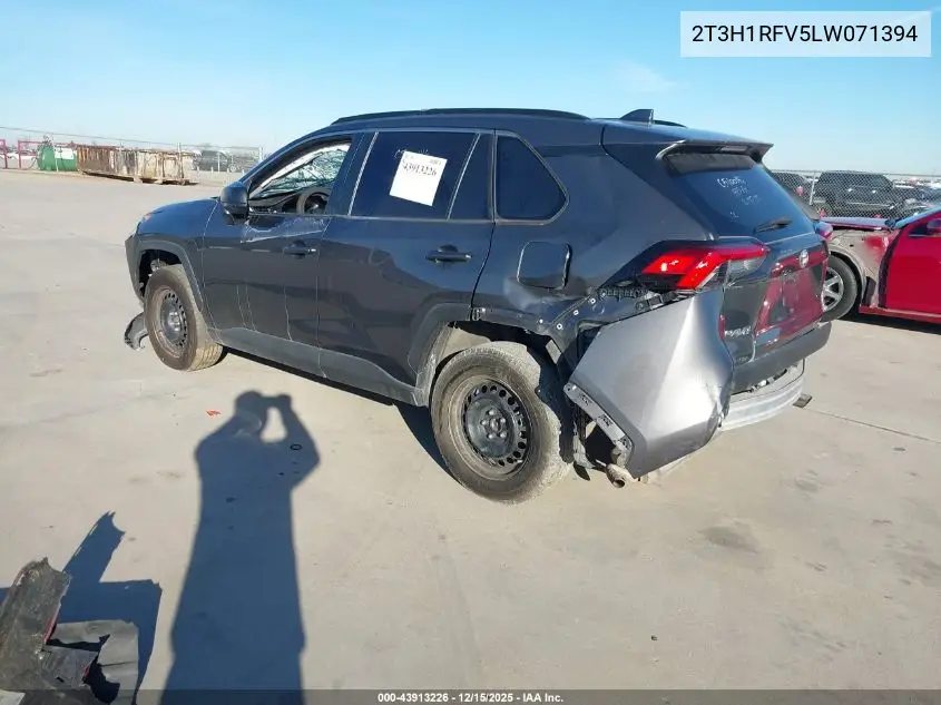 2T3H1RFV5LW071394 2020 Toyota Rav4 Le