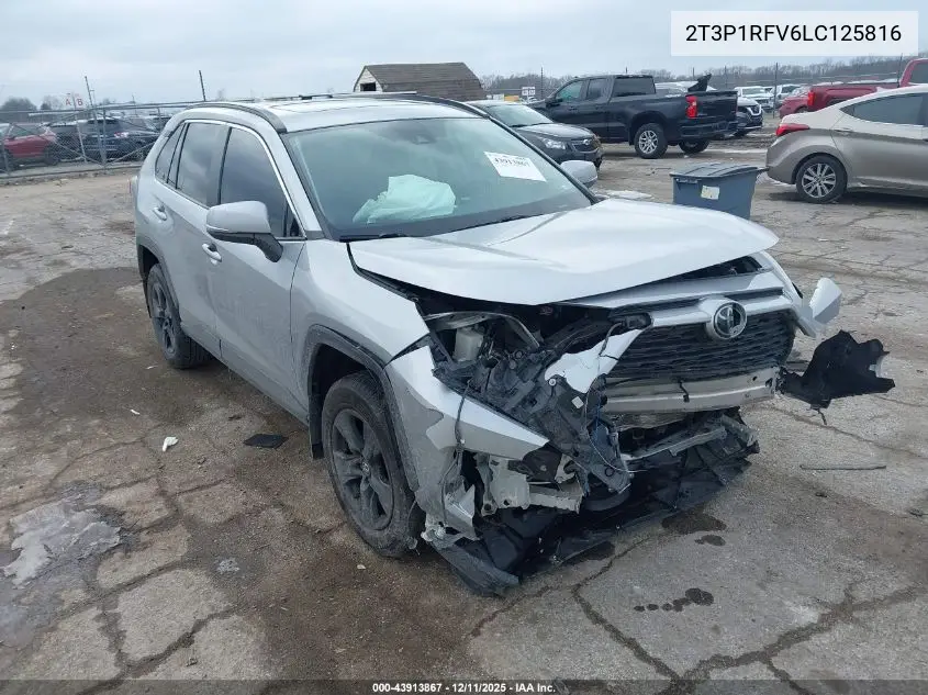 2T3P1RFV6LC125816 2020 Toyota Rav4 Xle