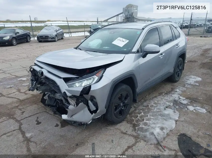 2T3P1RFV6LC125816 2020 Toyota Rav4 Xle