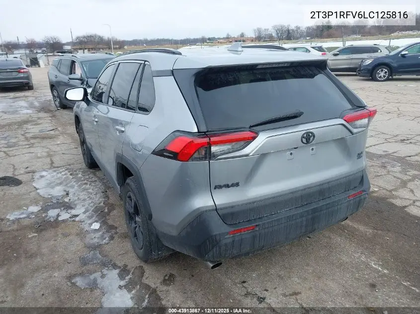 2T3P1RFV6LC125816 2020 Toyota Rav4 Xle