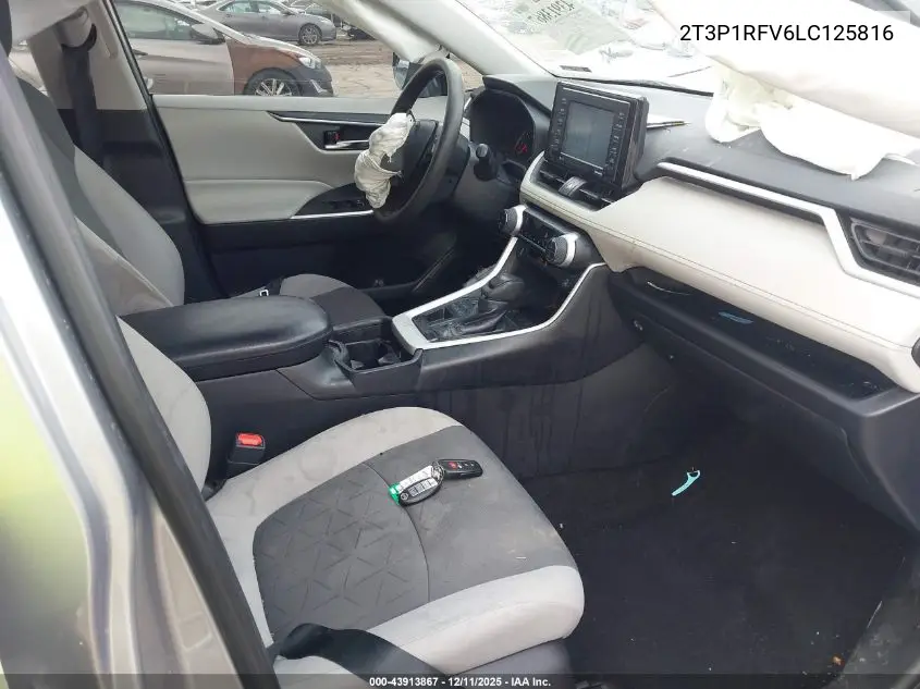 2T3P1RFV6LC125816 2020 Toyota Rav4 Xle