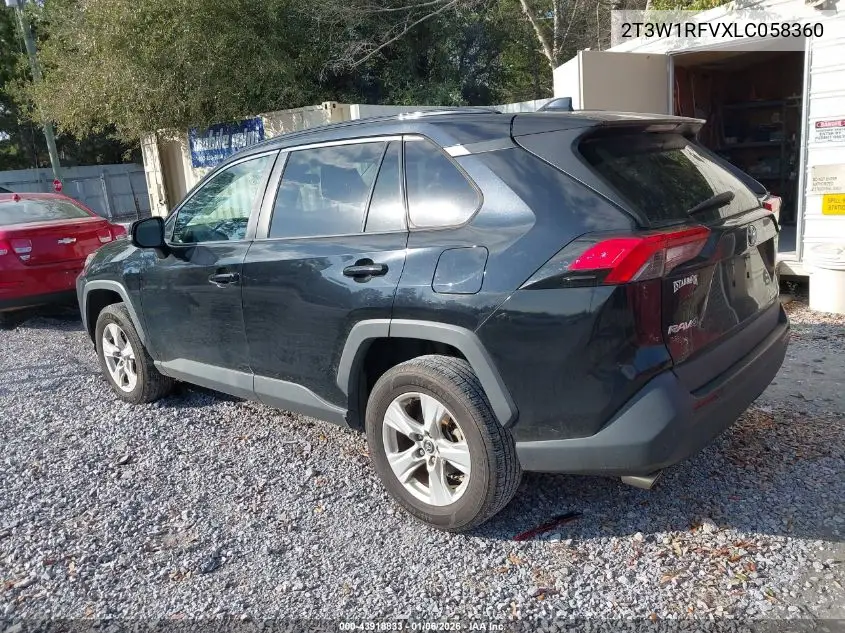 2T3W1RFVXLC058360 2020 Toyota Rav4 Xle