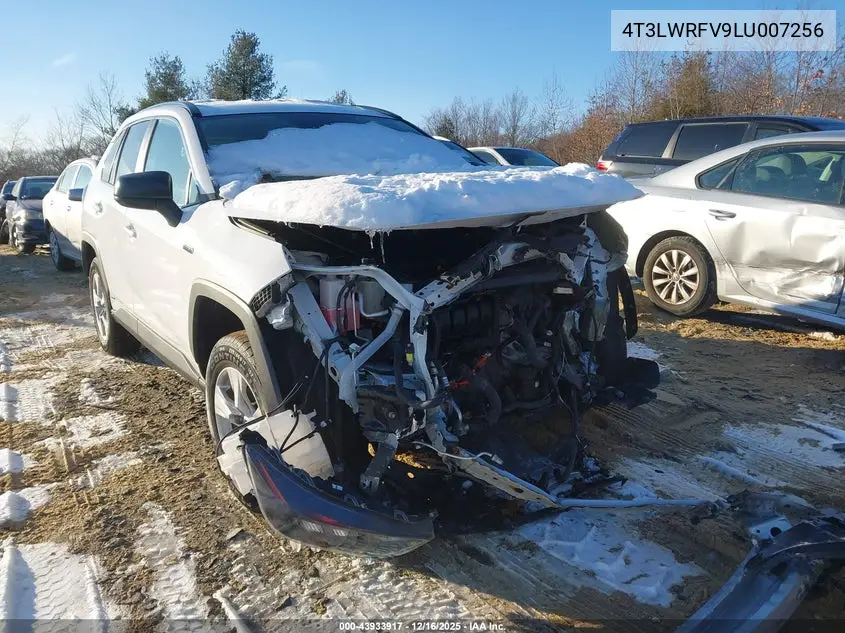 4T3LWRFV9LU007256 2020 Toyota Rav4 Hybrid Le