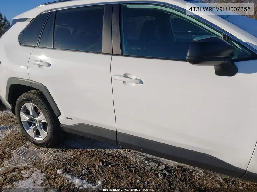 4T3LWRFV9LU007256 2020 Toyota Rav4 Hybrid Le