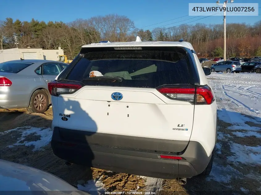 4T3LWRFV9LU007256 2020 Toyota Rav4 Hybrid Le