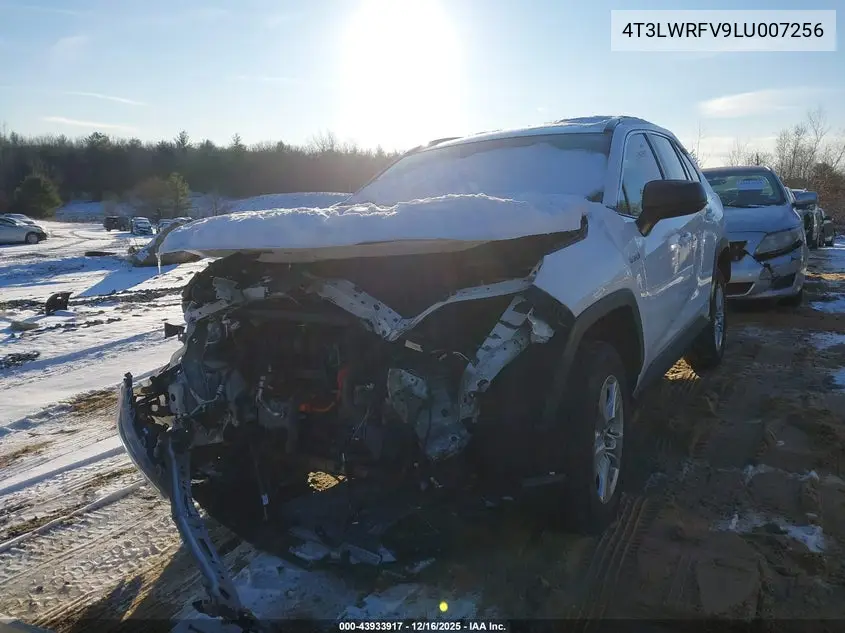 4T3LWRFV9LU007256 2020 Toyota Rav4 Hybrid Le