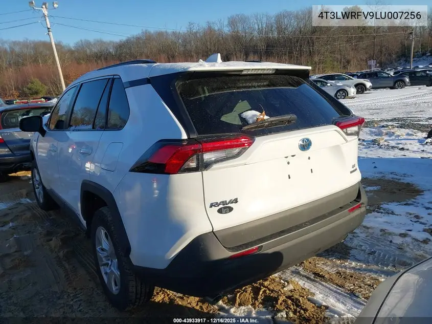 4T3LWRFV9LU007256 2020 Toyota Rav4 Hybrid Le