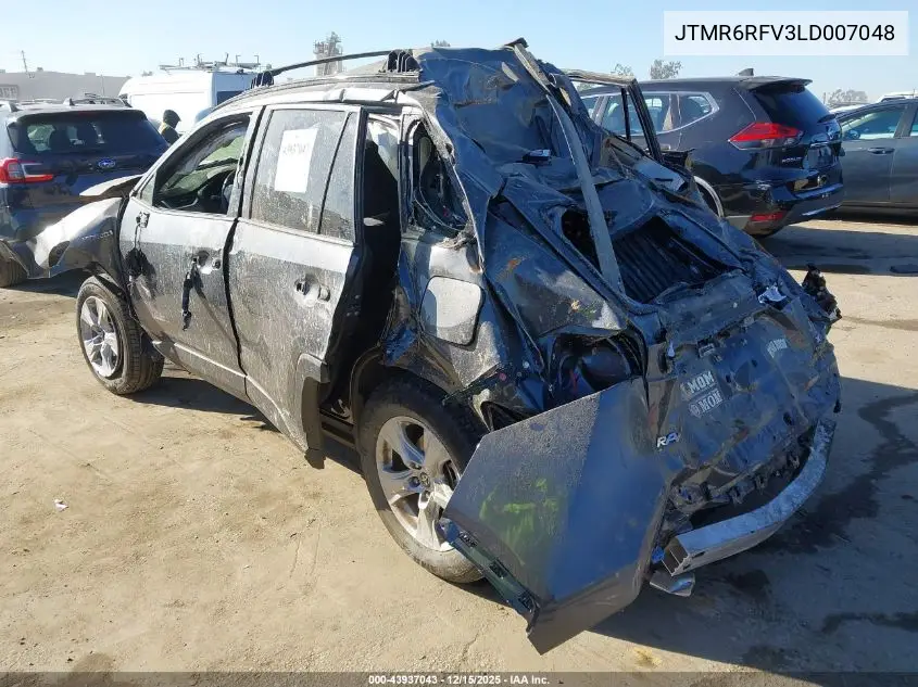 JTMR6RFV3LD007048 2020 Toyota Rav4 Hybrid Xle