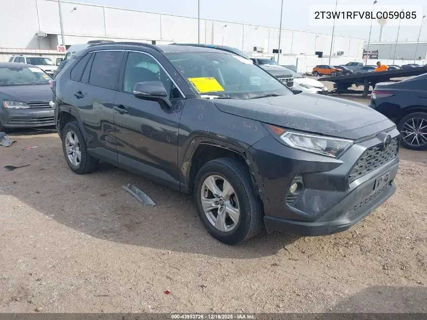 2T3W1RFV8LC059085 2020 Toyota Rav4 Xle