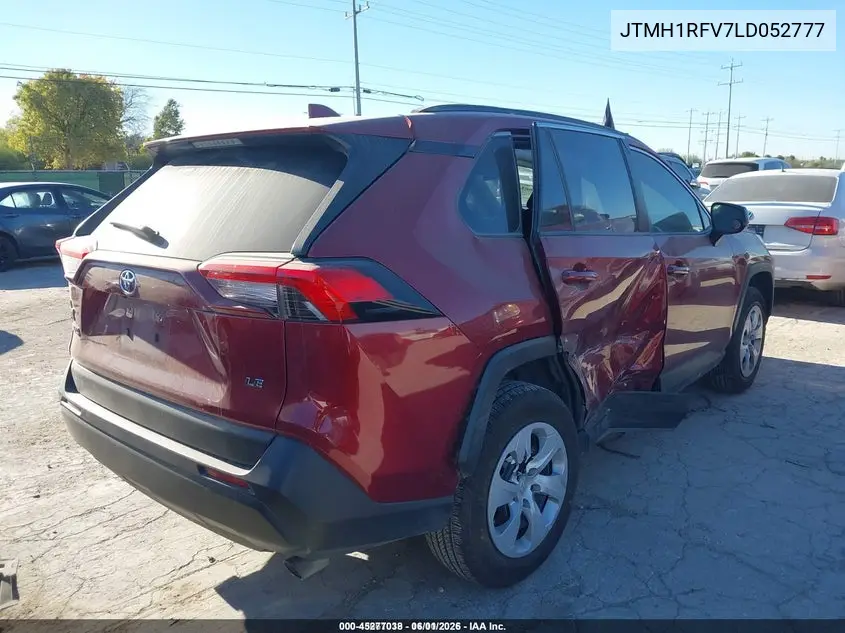 JTMH1RFV7LD052777 2020 Toyota Rav4 Le
