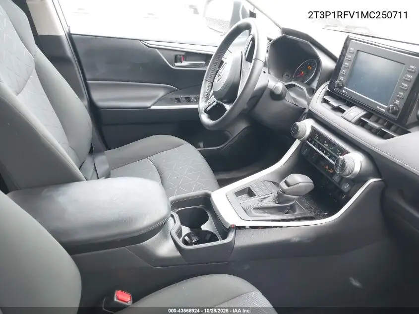 2T3P1RFV1MC250711 2021 Toyota Rav4 Xle