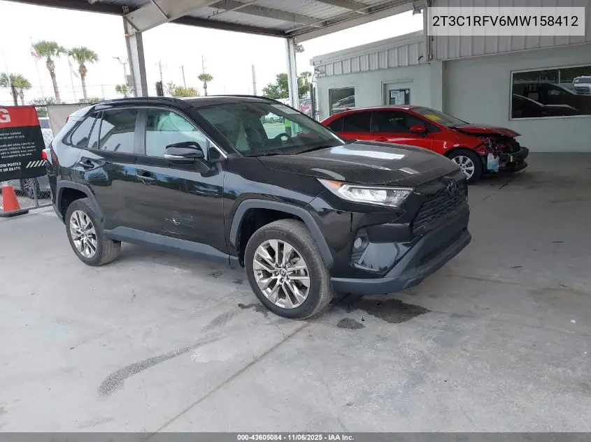 2T3C1RFV6MW158412 2021 Toyota Rav4 Xle Premium
