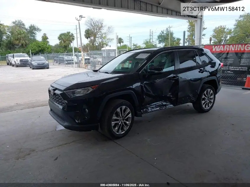 2T3C1RFV6MW158412 2021 Toyota Rav4 Xle Premium